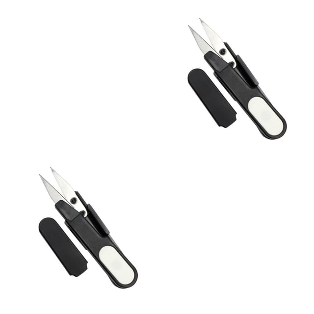 Tijeras de coser Advancent Acero Inoxidable Mango Negro 2piezas