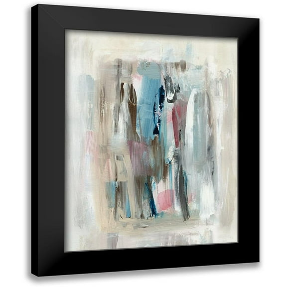 Jill, Susan 12x14 Black Modern Framed Museum Art Print Titled - Rain Shadow I