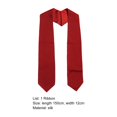 thumbnail image 2 of Shenmeida Unisex Graduation Sash, Red, 2 of 4