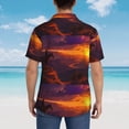 thumbnail image 3 of Lsque Sunset Valley Western Cowboy pattern Hawaiian Shirt for Men, Unisex Summer Beach Casual Short Sleeve Button Down Shirts-X-Large, 3 of 9