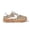 Gold/White, variant on LUCKY STEP Glitter Fashion Sneakers Retro Sparkly Shiny Casual Shoes,Gold&White,Womens