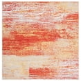 thumbnail image 2 of Safavieh Adirondack Rudyard Abstract Ombre Area Rug, Rust/Gold, 6' x 6' Square, 2 of 15