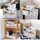 thumbnail image 2 of Bedside Organizer, Felt Bed Storage Caddy with Tissue Box and Water Bottle Holder, Magazine Phone Tablet Remote Holder, 2 of 5