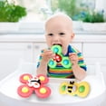 thumbnail image 5 of MANGOBOB 3 Pcs Suction Cup Spinner Toys, Baby Fidget Spinner Toy, Spinning Toys for Toddlers 1-3, Sensory Toys Bathtub Toy Dining Chairs Toys, 5 of 8