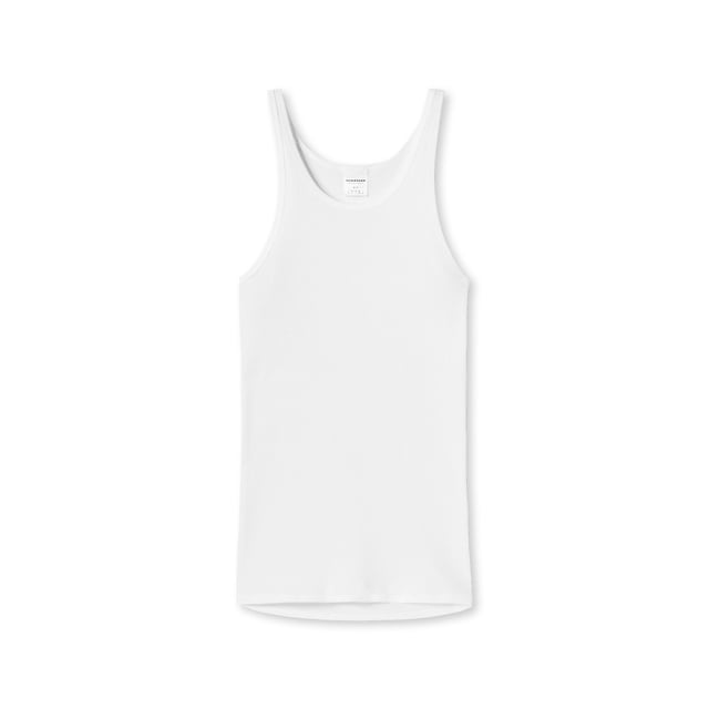 SCHIESSER Unterhemd - Original Doppelripp, Sport-Jacke, ärmellos Blanco-3XL (XXX-Large)