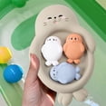 thumbnail image 7 of KOYPTL 4-in-1 Seal Family Bathtub Toys for Toddlers Baby 6-12 16-18 Months,Mother-Baby Floating Set for Tub Pool,Easy-Clean Rubber Fun Montessori Bath-Time Gift for Boys Girls Birthday Christmas, 7 of 7
