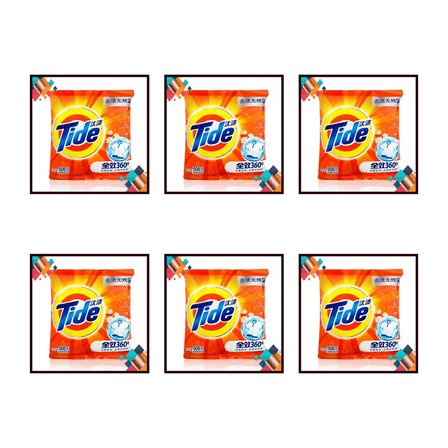 Tide Powder Laundry Detergent (  6  X 1.12 lb)   6 Pack