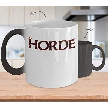 Mom and Dad Mug World of Warcraft Horde Heat Changing Mug – Horde Alliance Coffee Mug -World of Warcraft Mug – Horde World of Warcraft Alliance Coffee Mug Cup –