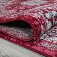 thumbnail image 4 of A2Z Amsterdam 167 Rug Red Abstract Oriental Geometric Colorful Brushed Pattern Modern Contemporary Medium Living Room Area Rug Tapis Carpet (3x5 4x6 5x7 5x8 7x9 8x10), 4 of 6