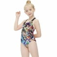 thumbnail image 5 of Fairy Tail Swimwear Kids' One-Piece Swimsuit Quick-Dry Cute Printed Girls' Swimwear Bathing Suit for Beach & Pool 10-12Y(150cm), 5 of 8