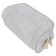 thumbnail image 5 of Makeup Storage Bag PU Leather Cotton Linen Zipper Cosmetic Organize Pouch for Travel Use, 5 of 5