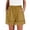 Yellow, variant on Bermuda Shorts for Women JIANLAI Fashionable Lightweight Lace-Decorated Shorts, Stretch High-Waisted Shorts, Fluffy Shorts, Summer Suit with Pockets S-XXXL Black