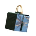 thumbnail image 1 of KLKCMS Handheld Gift Box Decoration Goodies Bag for Party Favor Anniversary Holiday blue, 1 of 9