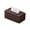Coffee, variant on Handwoven Paper Rope Tissue Holder Multifunctional Home Decoration Storage Basket for Napkins Kitchen Countertop