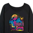 thumbnail image 3 of Marvel X-Men - Magneto Vaporwave - Women's French Terry Pullover Sweatshirt, 3 of 5