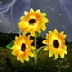 thumbnail image 5 of Yuarrent Luces solares Helianthus Annuus Patio artificial Lámpara de cabeza única Iluminación de poste Luz solar LED Adornos de escaleras de calle Iluminación y accesorios Yuarrent HA073128-00, 5 of 6