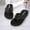 Black, variant on PEONAVET Men's Flip-Flops, Men's Sandals Thong Sandals Comfort Slippers, Outdoor Summer Beach Shoes