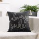 thumbnail image 1 of 17.7x17.7in Embroidered Cushion Cover With Tassels, 1 of 7