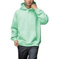 thumbnail image 6 of Blekii Men's Cotton Collar Pullover Sweatshirt, Casual Long Sleeve Shirt Style Top, Soft Blend for Everyday Comfort, Versatile Layering Piece, Minimalist Design for Work Or Leisure,, 6 of 10