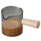 thumbnail image 1 of Vaso de chupito para café expreso, taza medidora de café expreso con mango de madera, taza medidora de leche para hacer café expreso Barista, 1 of 7
