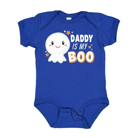 

Inktastic Daddy is My Boo with Cute Ghost Gift Baby Boy or Baby Girl Bodysuit