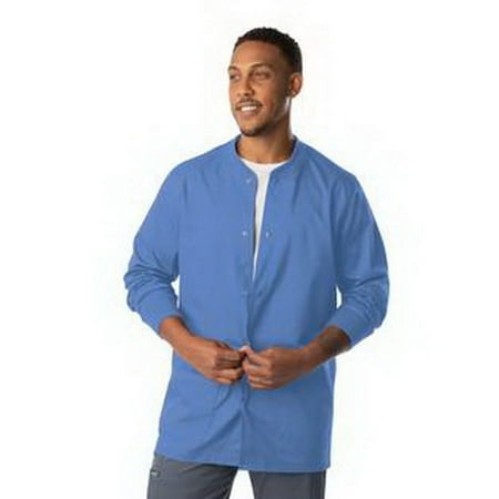 Landau ProFlex Tailored Fit Stretch 3-Pocket Warm-Up Scrub Jacket for Men 3170