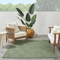 thumbnail image 5 of Nourison Versatile Indoor/Outdoor Green 5' x 7' Area Rug (5x7), 5 of 9