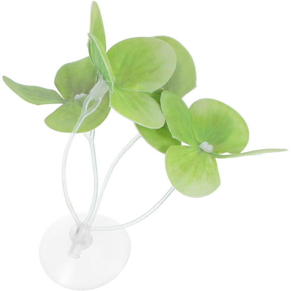 HAKIDZEL Fish Tank Ornaments Green 1Pcs 3.3x2.9x2.7in