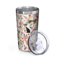 thumbnail image 2 of Chihuahua and Flower 10oz Tumblers Stainless Steel Tumbler with Lid and Straw,Vacuum Insulated Double Wall Travel Tumbler Cups with Cleaning Brush for Coffee, Tea, 2 of 4
