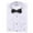 White, variant on Berlioni Italy Men'S Tuxedo Shirt Wingtip Collar W/Bow-Tie Dress Shirt White S-32/33