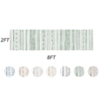 thumbnail image 5 of VUNATE 2'x8' Boho Runner Rug Machine Washable Rug Modern Moroccan Soft Carpet Neutral Geometric Distressed Non-Slip Rubber Backing Hallway Runner Rug for Kitchen Entryway Bedroom Laundry Sage Green, 5 of 5