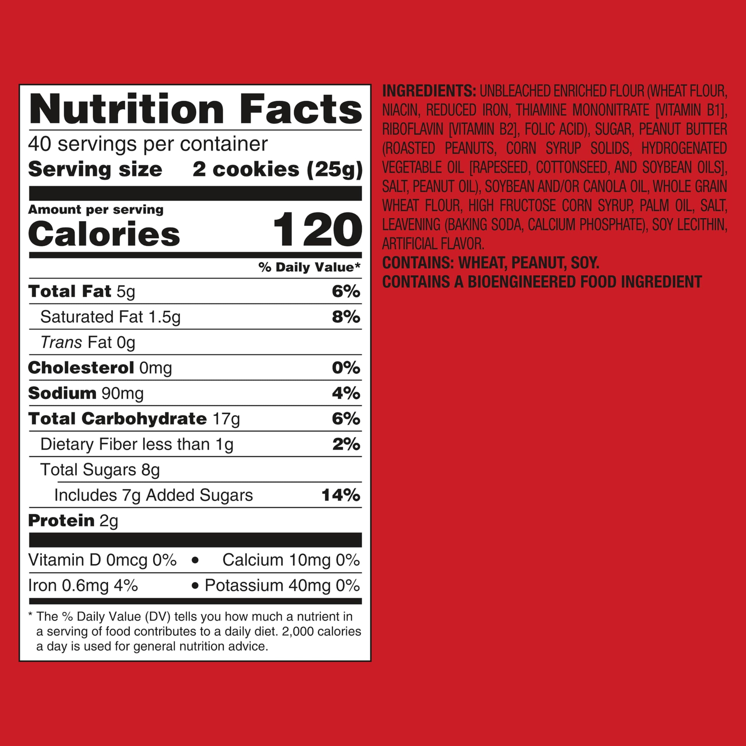 Mondelez Nutter Butter Cookies, 10 ea