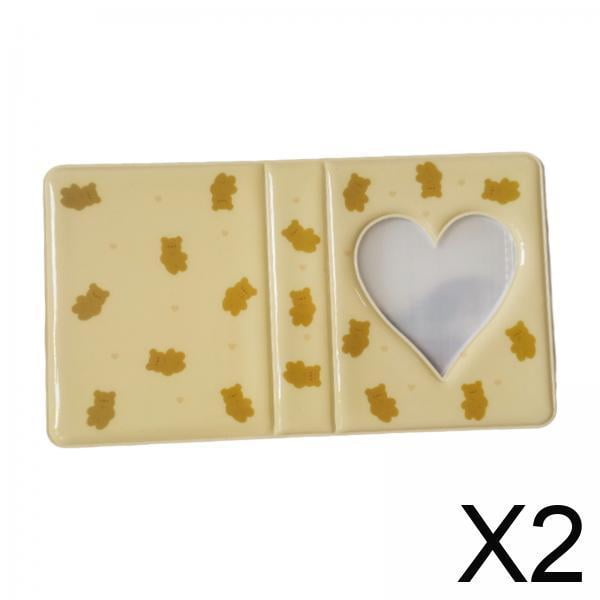 Fundas Para Tarjetas Fotográficas De álbum De Fotos De 2x3 Pulgadas Lindas Para Coleccionistas De Tarjetas Almacenamiento De Fotos Oso