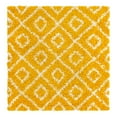 thumbnail image 3 of Unique Loom Trellis Shag Collection Area Rug - Ruth (4' Square Yellow/Ivory), 3 of 9