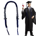 thumbnail image 1 of 47''/59'' Graduation Ribbon Lei Necklace, Handmade Multicolor Lei With Tassel, 2026 GraduationforGraduates, 120cm Length, Multicolor Graduation Lei NecklaceforGraduate, 1 of 9
