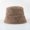 Khaki, variant on Kiplyki Wholesale Ladies Winter Cony Hair Bucket Hat Cute and Warm Caps Hunting Fishing Hat