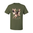 thumbnail image 2 of If It's Not a German Shepherd It's Just a Dog Gift | Mens Dog Lover Graphic T-Shirt, Military Green, X-Large, 2 of 3