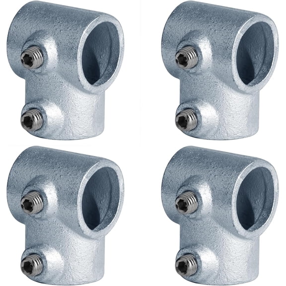 4 PCS Single-Socket Tee Structural Pipe Fitting