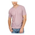 thumbnail image 1 of Lucky Brand - Camiseta gráfica a rayas con cuello de muesca para hombre, rojo, grande Lucky Brand Camiseta gráfica, 1 of 2