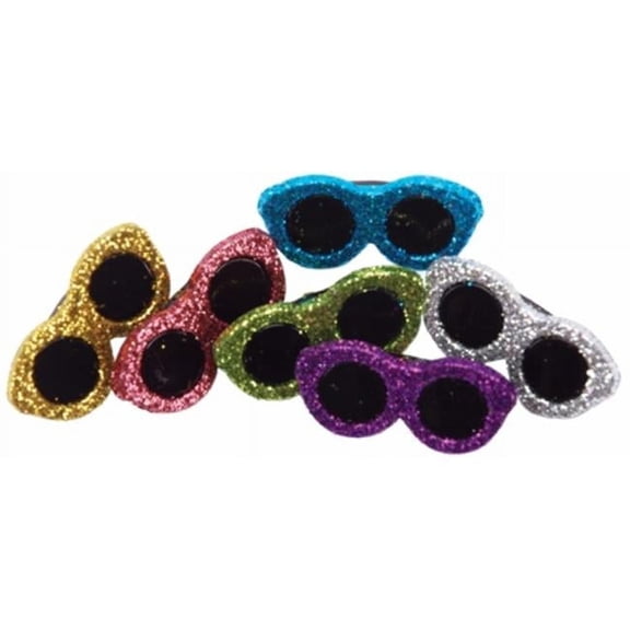 Dress It Up Embellishments-Glitter Sunglasses