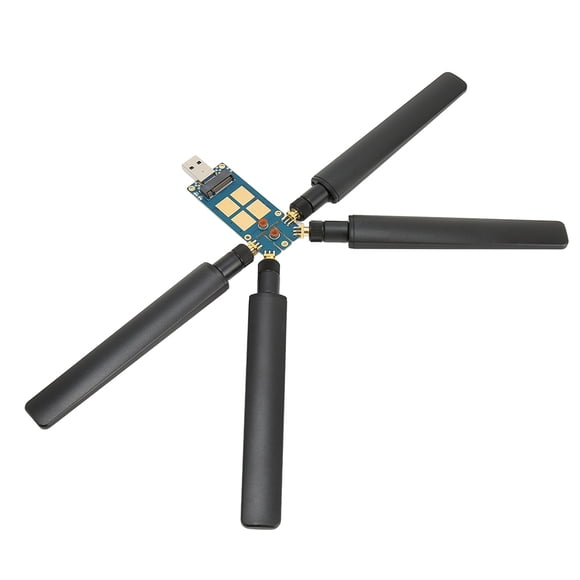 5G DONGLE WiFi Card, Easy Access Strong Durable 4 Antennas 5G DONGLE Expansion for Networking