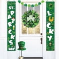 thumbnail image 4 of RKSTN Bannière de Porte en Tissu Polyester Décorations de Porte pour la Saint-Patrick Rideaux de Porte pour Fêtes Intérieures et Extérieures Drapeaux Suspendus, 4 of 5