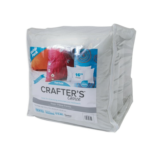 PolyFil® Crafter's Choice® Decorative Square Pillow Inserts by