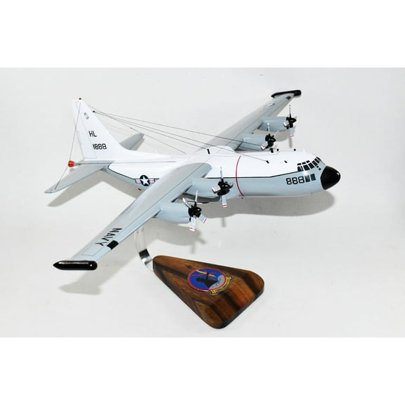 Lockheed Martin® EC-130, VQ-4 Shadows SOFIA 1972 888, 1/74 (21") Scale Mahogany Model