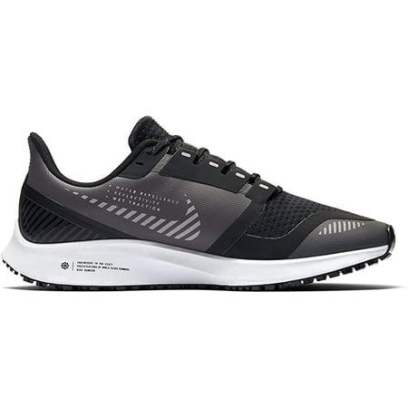Nike Men's Air Zoom Pegasus 36 Shield Running Shoe, Grey/Silver/Black, 7 D(M) US