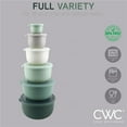 thumbnail image 7 of COOK WITH COLOR Meal Prep Containers Wide Mixing Bowls Food Storage Containers with Lids, Sage Deep 12 Pcs, 7 of 7
