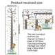thumbnail image 3 of Wall sticker for children's growth chart, DIY cartoon animal measuring ruler wallpaper removable art wall, 3 of 5