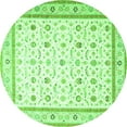 thumbnail image 1 of Ahgly Company Indoor Round Persian Green Traditional Area Rugs, 5' Round, 1 of 1