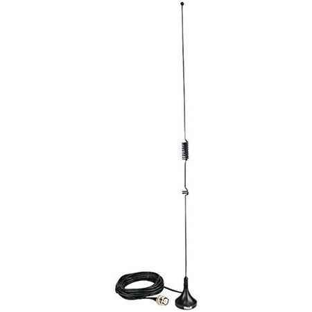 1089-BNC Scanner Mini-Magnet Antenna VHF/UHF/800mhz-1,300mhz with BNC-Male Connector, 136mhz-150mhz Vhf 2.14dbi Gain By