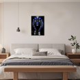 thumbnail image 5 of ZHONGYUTONG African American Wall Art Black Girl Canvas Print Fashion Black Women Pictures Modern Artwork for Living Room Decor Framed (28.00" x 42.00"), 5 of 5